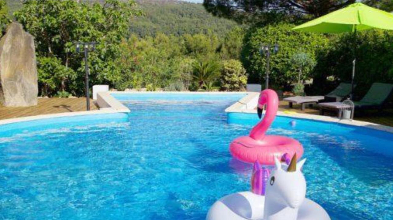 La Villa Du Menhir Bize-Minervois Esterno foto