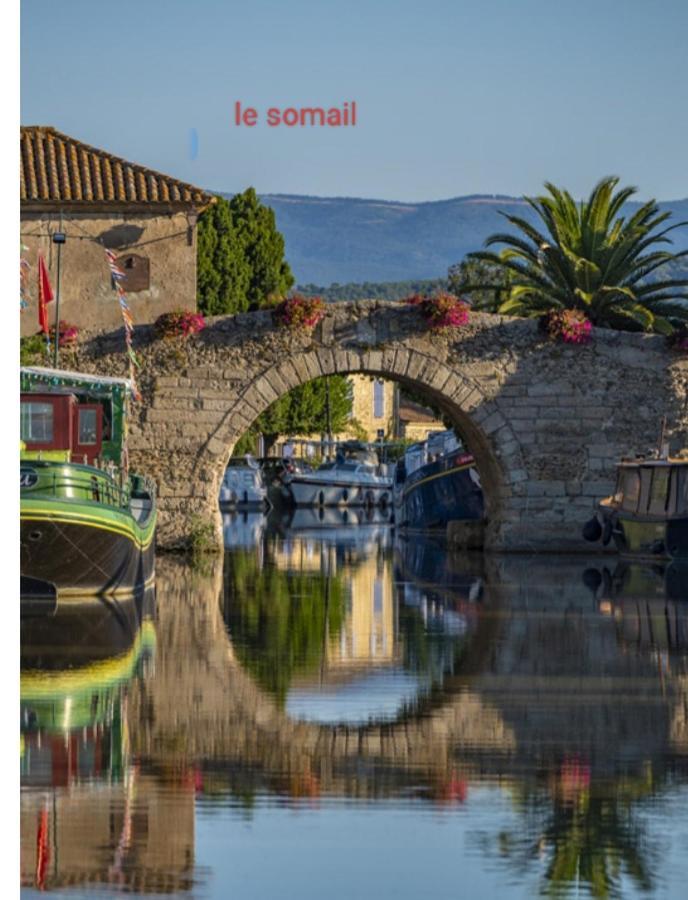 La Villa Du Menhir Bize-Minervois Esterno foto