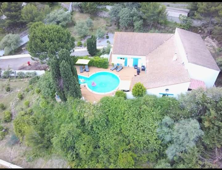 La Villa Du Menhir Bize-Minervois Esterno foto